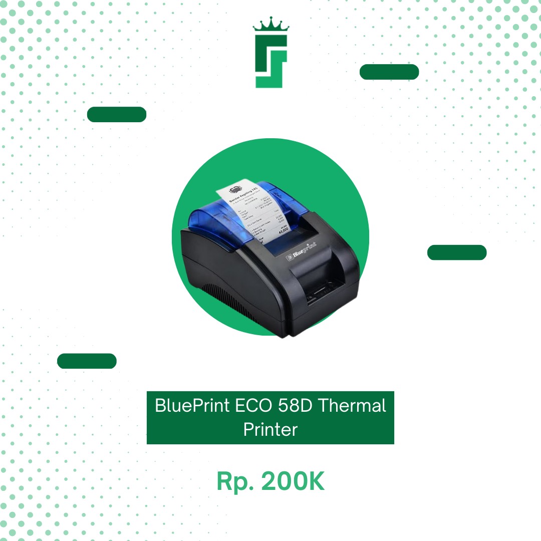 Blueprint Thermal Printer ECO 58D