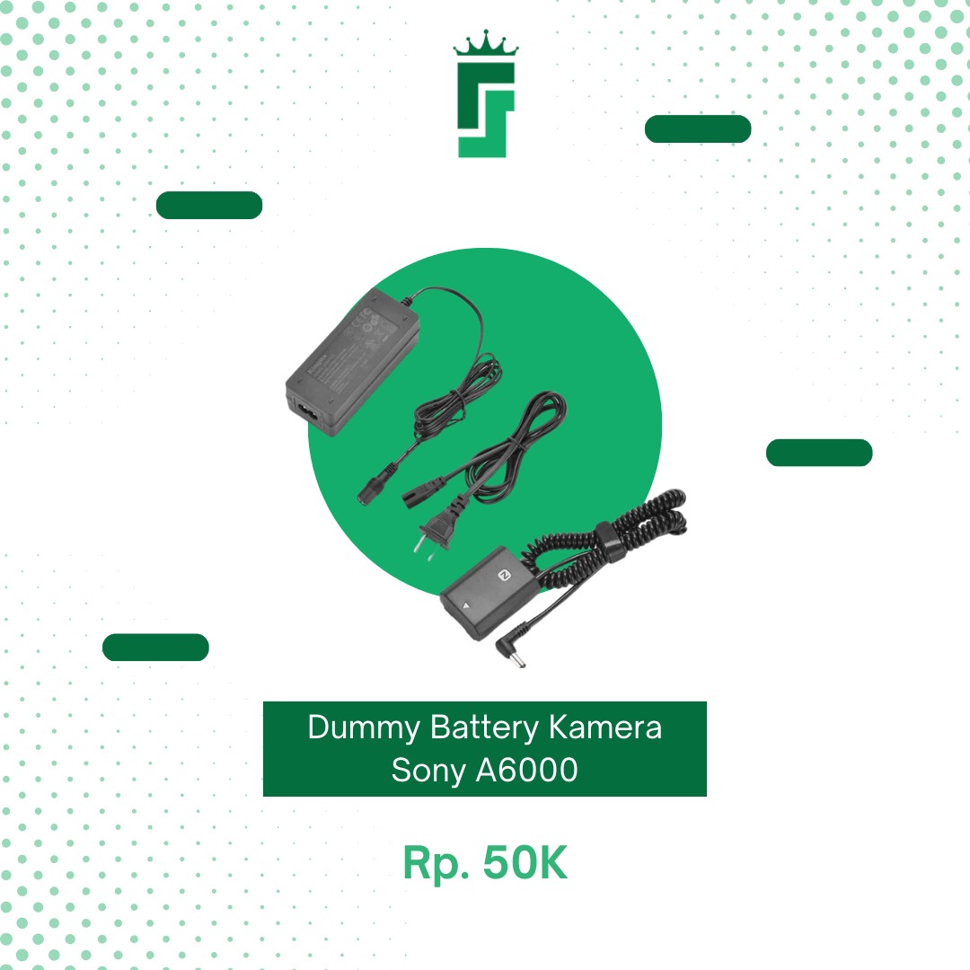 Dummy Battery Sony A6000