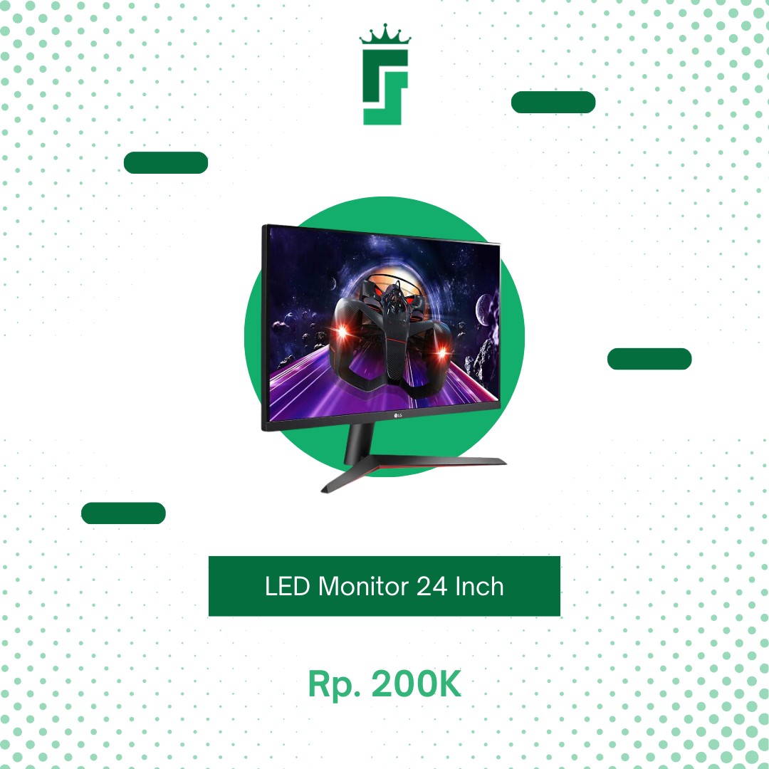 LG LED Monitor 24 Inch